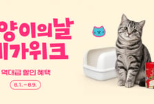 "고양이 용품 단돈 1000원"…네이버, 펫 메가위크 쏜다