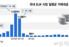 "계좌 녹는다" 비명에 규제→시장 붕괴...16년 전 'ELW 트라우마'