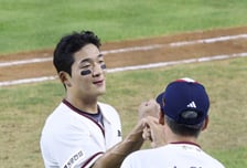 [포토] 김원형 감독 '장하다 김대한'