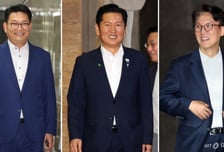 金 "지옥문 닫아야"·宋 "굳이 연임" 공격에…鄭 "우리는 한 뿌리"