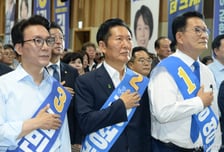 [속보]與경남경선, 정청래 46.08% 김민석 43.38% 송영길 10.54%