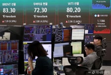 국제유가, '트럼프 호르무즈 재협상'에 5%↓…브렌트유 80달러대