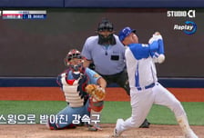 '알바생' 정훈, 첫 안타 터졌다…오승환 세이브에 불꽃야구 '5연승'