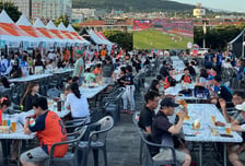 한울앤제주, 제주SK·바이에른 뮌헨 친선전 맞이 서귀포 비어가든 운영