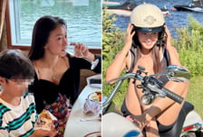 이시영, 9개월 딸 놔두고 캐나다 떠났다…아들과 '한달살이' 근황