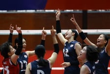 '리틀 김연경' 손서연 17점 폭발... U-17 여자배구, 대만 잡고 조 선두 껑충 '16강 청신호'