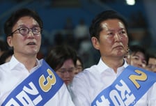 與당대표 제주·인천 경선1위 김민석 47.75%...정청래 42.08%