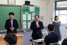 김석준 부산교육감 수능 D-100일 수험생 응원