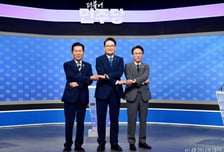 與당권주자 마지막 토론회…鄭 "개혁" 宋 "총선 승리" 金 "화합"