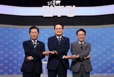 전당대회 막판 TV토론…정청래 "의리", 송영길 "성공, 김민석 "화합"