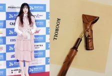 '고가 헤어롤 논란' 구혜선, 이번엔 45만원 만년필…"작품으로 봐 달라"