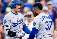 오타니, MLB 6년 연속 30홈런 달성…다저스 25년 만의 진기록[영상]