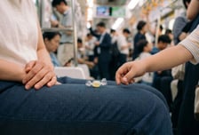 퇴근길 지하철서 눈물 펑펑..."울지마 이모" 사탕 1개에 슬픔이 녹았다[오따뉴]