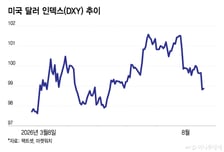 美 국채수익률 오르는데 달러 가치는 하락세 지속…서학개미 고민