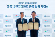 GS건설, 신한銀과 금융 MOU…"목동12단지 수주 경쟁력 강화"
