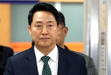 '시장직 상실형' 오세훈 시장 항소심 시작…"명태균에 의뢰 안했다"