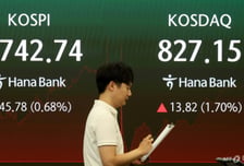 코스피·코스닥 동반 상승…엔비디아 실적 발표 경계심은 계속