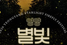 영양군, '2026 영양 별빛 반딧불이 체험축제' 다음 달 4·5일 개최