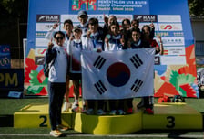 '근대5종 미래도 밝다' 박세찬·박인찬·최지웅, U19 세계선수권 남자 단체전 금메달 합작