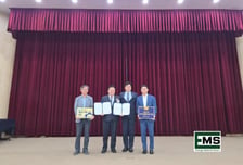 이엠에스, 인천 '일자리창출 우수기업·일하기 좋은 뿌리기업' 인증