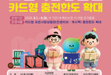 포천사랑상품권 충전한도 확대…추석 장바구니 부담 덜고 지역상권 살린다