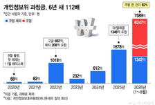 개인정보 과징금 6년 새 110배…국고 입금은 5년 뒤