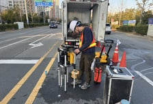 나주시, 보이지 않는 땅속까지 살펴 침하 사전 차단