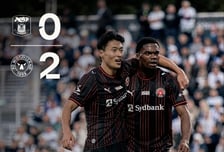 아쉽다 조규성! '리그 첫 골' 골대에 막혔다... '홍현석은 관중석에서 응원' 미트윌란 2-0 승리