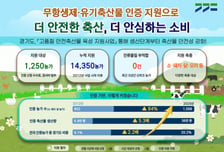 경기도, 무항생제·유기축산 인증 지원…"안전 축산물 생산 기반 확대"