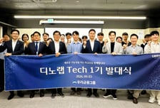 우리금융 '디노랩 테크' 첫 출항…AI 스타트업 4개사와 한배 탔다
