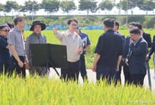 김종구 차관, 나주 들녘·APC 점검…"수확기 쌀값·추석 물가 안정"