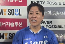 'KS 유경험자' 강민호, 우규민 향한 유쾌한 꺼드럭 "처음부터 1위 안된다→단계 밟고 한국시리즈 오길"