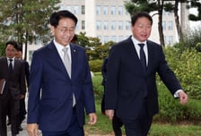 조정식 국회의장 최태원 SK회장 맞손, 경제대도약 힘 합친다
