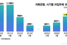 15년 만에 처음… "유동성 지키자", 저축은행 차입부채 '1조' 넘어