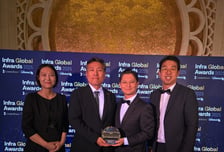 한국전력, 'Infra Global Awards' 올해의 우수 사업 수상