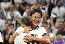오현규 해냈다! 블라호비치 대신 선발→1도움 폭발... GK 슈퍼 세이브에 득점은 무산, 현지 "제몫 했다"