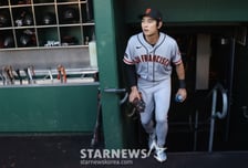 '아' 이정후 불운 실화냐! 169㎞ 총알 타구+기대 타율 0.750도 잡혔다, 야속한 4타수 무안타 침묵→타율 0.279 하락