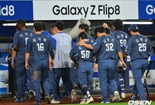 삼성, 선두 싸움 삐끗? 사령탑은 '평정심' 주문 "남은 경기 적지 않아"