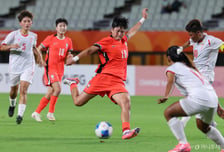 PK 실축에도…여자축구, 아시안게임 첫 경기서 미얀마 5-0 완승
