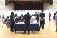 이차전지 실무인재 잡아라…충북보건과학대 취업박람회 '성황'