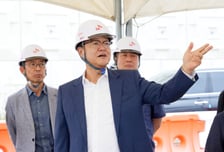 주형철 경기도 부지사, SK하이닉스와 용인 일반산단 방류수 점검