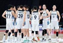 '무려 66점 차' 韓 여자농구, 아시안게임 1차전 대승... 말레이시아 106-40 격파