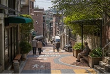 서울 골목·경사로에 '5분 쉼터망'…그늘보행권 첫 사업 시작