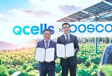 한화큐셀, 포스코와 영농형태양광 활성화 업무협약