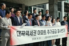 고양시의회 국민의힘 의원들 "대곡역세권 추가 주택공급 중단해야"