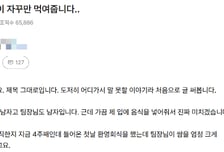 "아~해봐" 음식 먹여주는 남자 팀장 소름...신입도 남자였다 '반전'