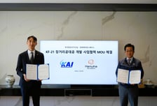 한화-KAI, 장거리 공대공 유도탄 KF-21 통합 MOU 체결