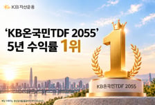 'KB온국민적격TDF2055' 5년 수익률 88%… 국내 TDF 중 1위