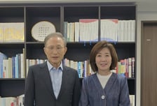 野나경원, 추석 앞두고 MB 예방…"다음 세대 위한 유산은 보수가"