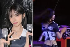 리센느 메이, 무대 중 지퍼가 주륵..."큰일 날 뻔"